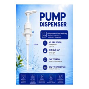 Pump Dispenser with Silicone Adapter (10ml)