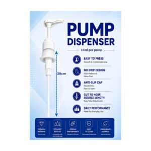 Pump Dispenser with Silicone Adapter (15ml)